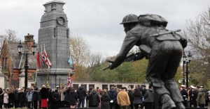 Laying of the First Poppy and Armistice Day 2024