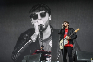 James Arthur on stage