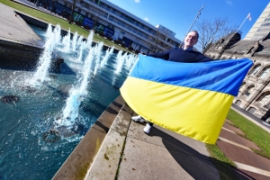 Middlesbrough Flies the Flag, Shows Solidarity with Ukraine