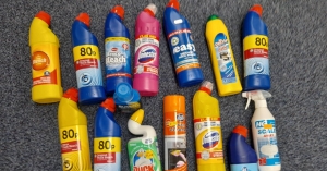 Corrosive products under-age sales warning