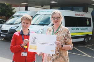 Trust achieves national gold award for supporting armed forces