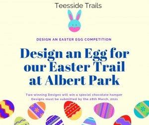 Colourful Egg Designs Sought for Park Easter Trail