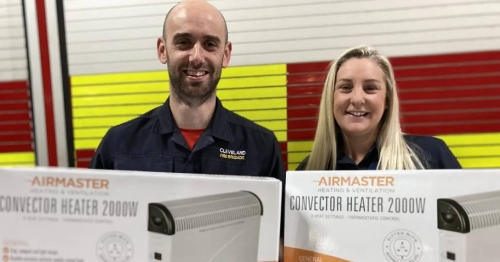 Cleveland Fire Brigade Launch Stay Safe and Warm Campaign