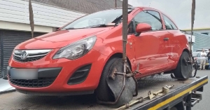 Untaxed vehicles seized in town-wide swoop