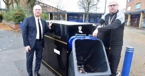 New bins installed at key sites in recycling drive