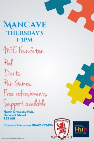 Mancave Thursdays at North Ormesby Hub