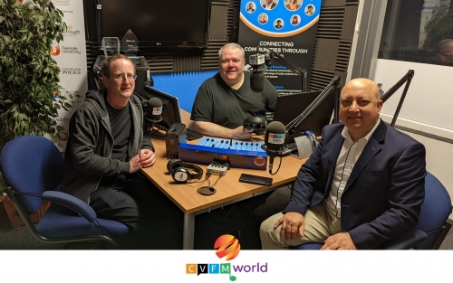 Erimux team at CVFM Radio