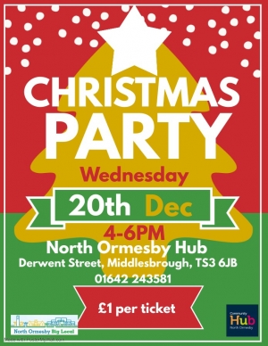 Christmas Party at North Ormesby Community Hub