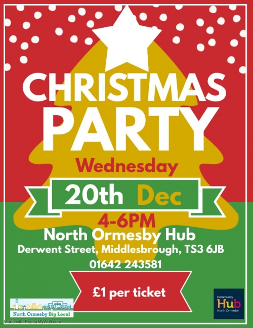 Christmas Party at North Ormesby Community Hub