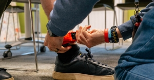 PCC wears electronic tag to understand more about management of offenders