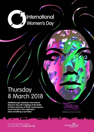 Bottle of Notes to be Lit Up for International Women’s Day