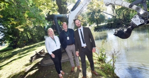 Wildlife at the heart of historic pond makeover