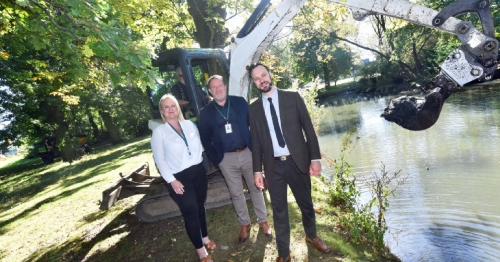 Wildlife at the heart of historic pond makeover