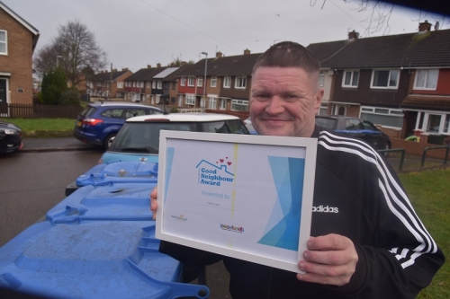 Honour For “Bin-Credible” Middlesbrough Neighbour