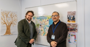 A walking tour gives extra support to vulnerable groups, as part of PCC-backed safety project