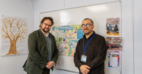 A walking tour gives extra support to vulnerable groups, as part of PCC-backed safety project