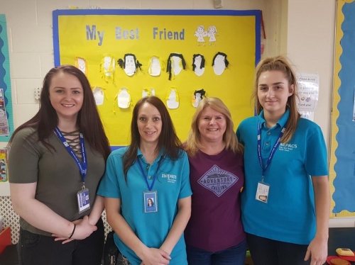 Zipwire Fundraising Challenge for Holme House Team