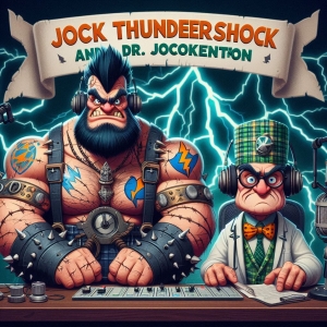 Jock Thundershock and Dr. Jockenstoon