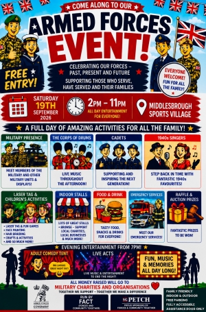 Armed Forces Community Event this Saturday (September 19)