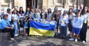 Ukrainian Independence Day celebrated in Centre Square