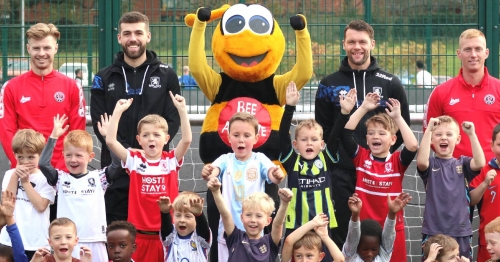 Boro stars help to launch new pitches at Middlesbrough Sports Village