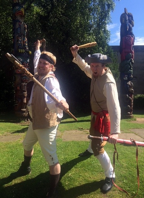 Pirate Invasion at the Captain Cook Birthplace Museum!