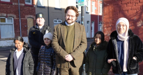 Children call time on litter louts as part of PCC- backed Safer Streets scheme