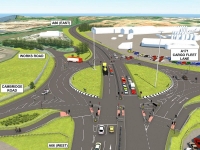 Work on New A66 ‘Throughabout' Junction Near Completion