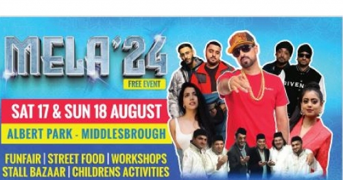 Bumper line-up unveiled for 2024 Middlesbrough Mela