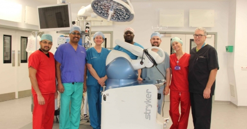 1000th robotic assisted surgery completed at the Friarage Surgical Hub