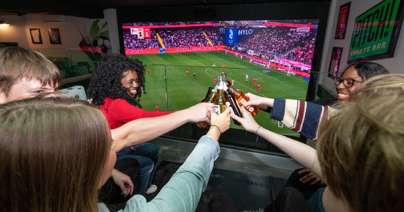 Pitch! Sports Bar opens its doors