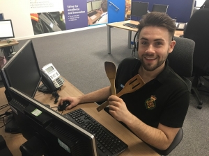 North East call operator makes television debut